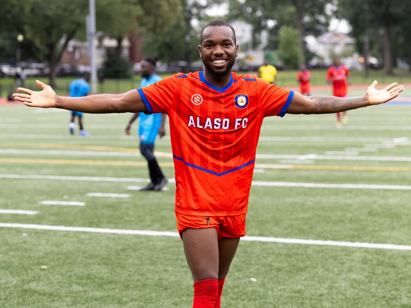 Davidson Hat-Trick Powers Alaso FC Past VPK FC