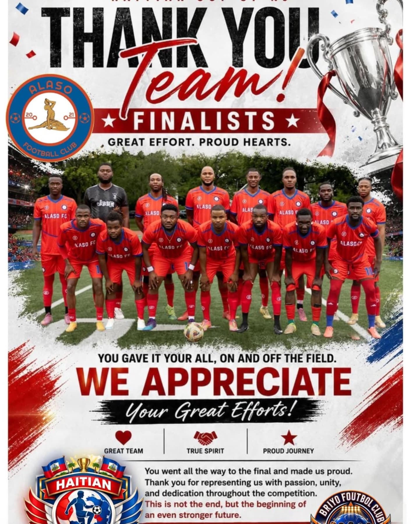 Alaso FC Finishes As Haitian Cup Finalist